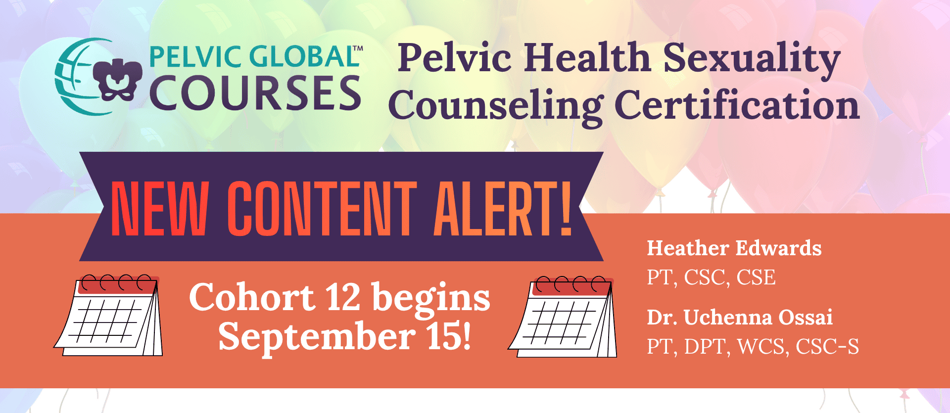 Pelvic Health Sexuality Counseling Certification